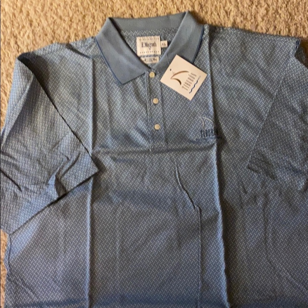 Slazenger men’s blue golf shirt